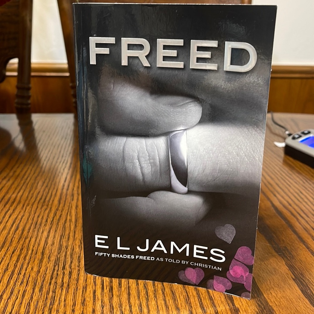 Freed Book by E L James and Fifty Shades Darker DVD Bundle